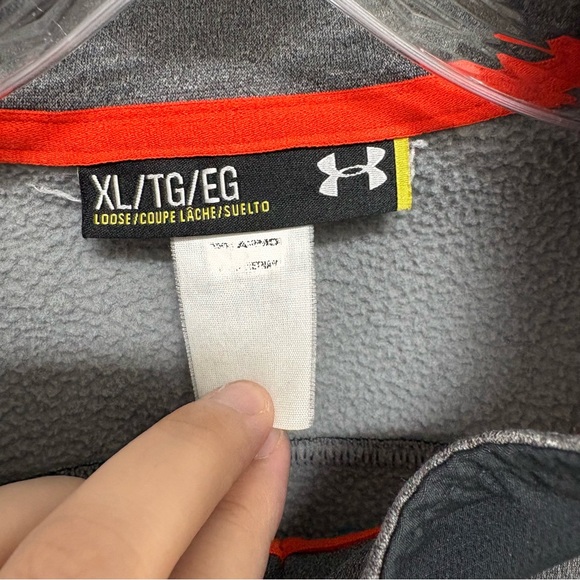 Under Armour Men’s Gray and Black Performance Jacket Size XL Athletic, Outdoor’s - Picture 7 of 8